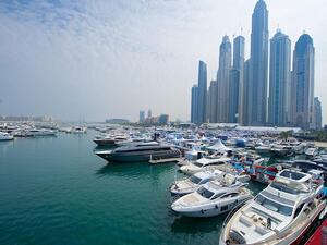 The Dubai International Boat Show will be held February 28-March 4. (Worldofyachts.com)