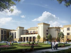 The campus will accommodate 2,500 students during its first phase with a total capacity of 5,000 students.