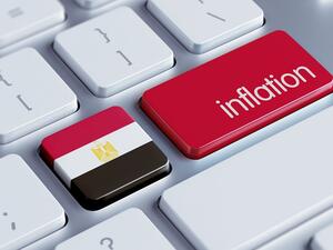 Annual inflation in Egypt was up by 14.4% in February. (Shutterstock)