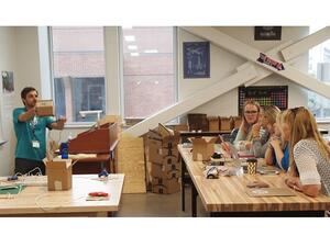 Students and teachers of GEMS Education are using programmable robots to support the development of critical thinking.  