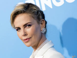 The famous faces you will get to see in Dubai’s Annual Global Teacher Prize on Sunday, March 18, will include, the South African Actress Charlize Theron (Source: VALERIE MACON / AFP)