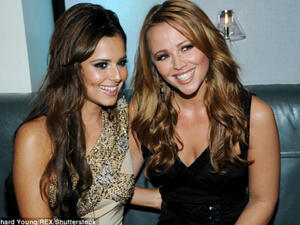 Supportive: Cheryl's best friend Kimberley Walsh vowed to ' always' be there for her best friend in a sweet interview
