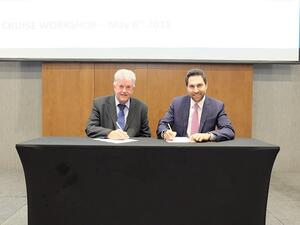 The signing ceremony took place at the first of its kind Cruise Workshop organsied by RAKTDA on 6th May 2018
