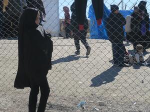 al-Hol camp in north-eastern Syria (Twitter)