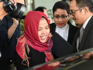 Siti Aisyah, Indonesian woman accused of the 2017 killing of North Korean leader Kim Jong Un's half brother  (Twitter)
