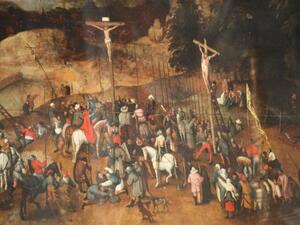 Crucifixion by Pieter Brueghel the Younger (Twitter)