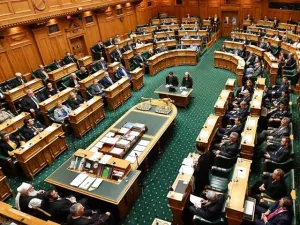 Today's meeting in New Zealand's parliament started with the reciting of Holy Quran (Twitter)