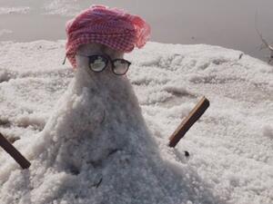 UAE snowman (Twitter)