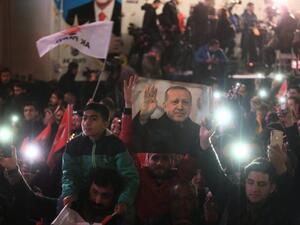 Hamas congratulated Erdogan’s Justice and Development party (APK) for its victory in local elections (Twitter)