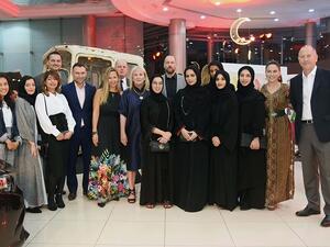 The exhibition opened June 13th 9pm and runs until July 13th at the Gargash Alfa Romeo showroom on Sheikh Zayed Road, next to the Gold and Diamond Park.