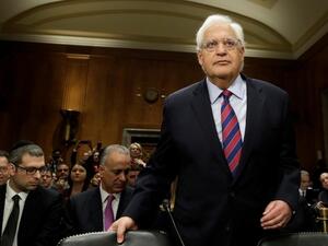US Ambassador to Israel David Friedman (AFP/file photo)