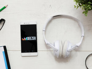 Founded in 2007, the Paris-based platform has 14 million monthly users and is available in 180 countries as an app on smartphones, tablets, PCs, home sound systems and connected cars or smart TVs. (Shutterstock)