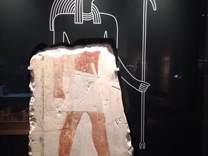 Retrieved artifacts on display in Egypt, (Twitter)