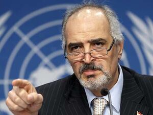 Syria’s Ambassador to the United Nations (U.N.) Bashar al-Jaafari  (Twitter)