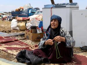 Displaced Syrian Lady (Twitter)