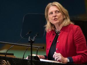 Austrian Foreign Minister Karin Kneissl. (Twitter)