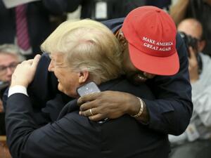 Kanye's visit with Trump at the White House (Twitter)