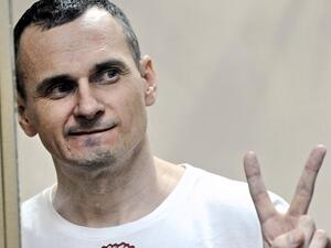 Oleg Sentsov has won the European Parliament's 2018 Sakharov Prize (Twitter)