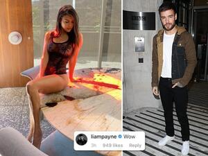 Liam Payne and Kourtney Kardashian (Twitter)