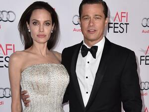 Brad Pitt and Angelina Jolie (Twitter)