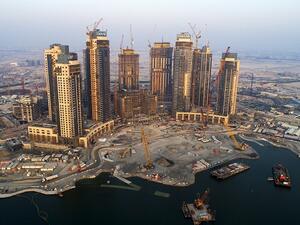 Dubai Creek Harbour construction update