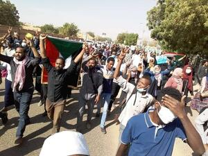 Protests broke out in Sudan over soaring bread prices. (Twitter)