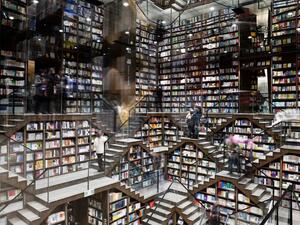 The new Zhongshuge bookstore in Chongqing, China (Twitter)