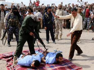 Wadah Refat, 28, and Mohamed Khaled, 31,  raped and murdered 12-year-old (Twitter)