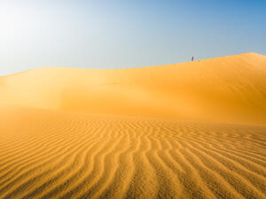 Ramlat Al Jadilah is situated in Al Rub Al Khali (The Empty Quarter), the largest sand desert in the world. (Shutterstock)