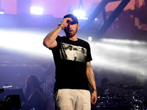 Eminem celebrated on social media 10 years of sobriety. (Source: KEVIN WINTER / GETTY IMAGES NORTH AMERICA / AFP)