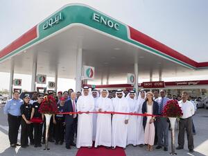 ENOC’s Barsha South station is located on Umm Suqeium Street after crossing over Al Khail Road