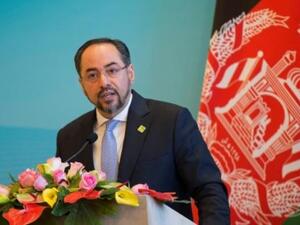 وزير الخارجية الافغاني صلاح الدين رباني 