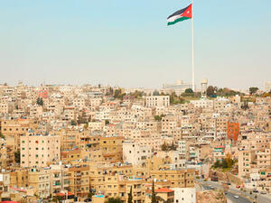 مشهد من العاصمة الاردنية عمان
