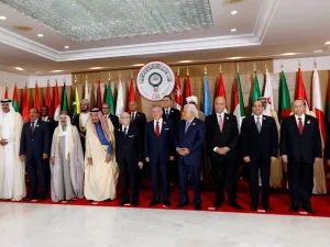 القادة العرب خلال قمة تونس