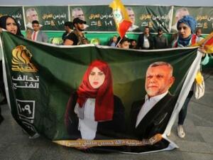 تجمع انتخابي ل"تحالف الفتح" في بغداد

