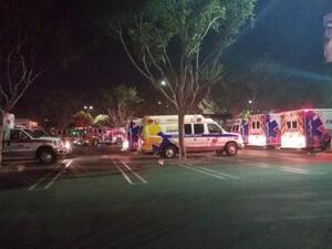 12 قتيلا في اطلاق نار داخل حانة في كاليفورنيا 
