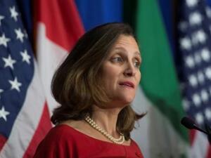 وزيرة خارجية كندا كريستيا فريلاند
