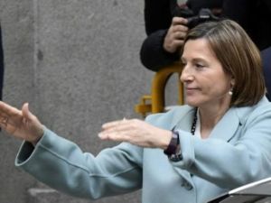 الافراج عن رئيسة برلمان كاتالونيا بعد دفع الكفالة

