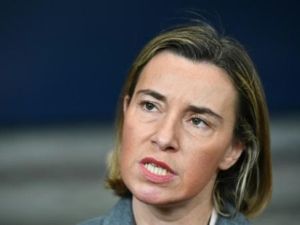 وزيرة خارجية الاتحاد الاوروبي فيديريكا موغيريني
