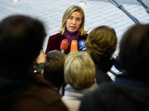 وزيرة خارجية الاتحاد الاوروبي فيديريكا موغيريني