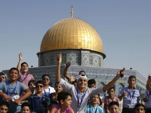 أطفال فلسطينيون من غزة يكتشفون القدس للمرة الأولى
