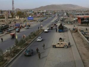 نقطة تفتيش للجيش الأفغاني في غزنة
