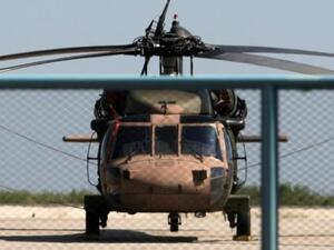 المروحية العسكرية التي استخدمها العسكريون الثمانية للهروب الى اليونان
