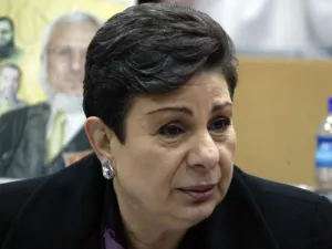 عضو اللجنة التنفيذية لمنظمة التحرير الفلسطينية حنان عشراوي