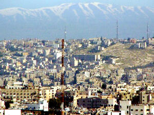 مشهد من محافظة اربد شمال الاردن