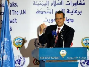 مبعوث الامم المتحدة الى اليمن اسماعيل ولد الشيخ احمد