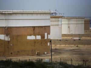 حاويات تخزين النفط لشركة خط أنابيب إيلات عسقلان
