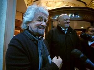 مؤسس حركة النجوم الخمس بيبي غريو
