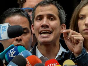 زعيم المعارضة الفنزويلية خوان غوايدو
