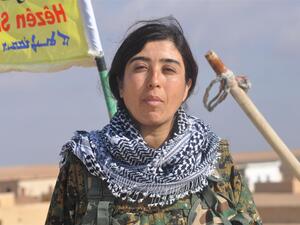 "روجدا" الكردية الثائرة التي قادت المعارك ضد داعش في الرقة